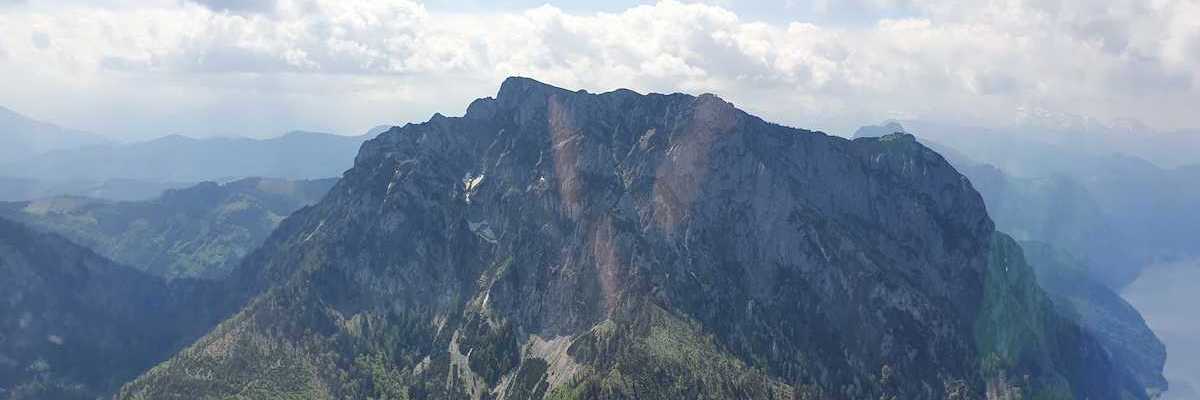 Flugwegposition um 09:35:03: Aufgenommen in der Nähe von Stadtgemeinde Gmunden, 4810 Gmunden, Österreich in 1547 Meter